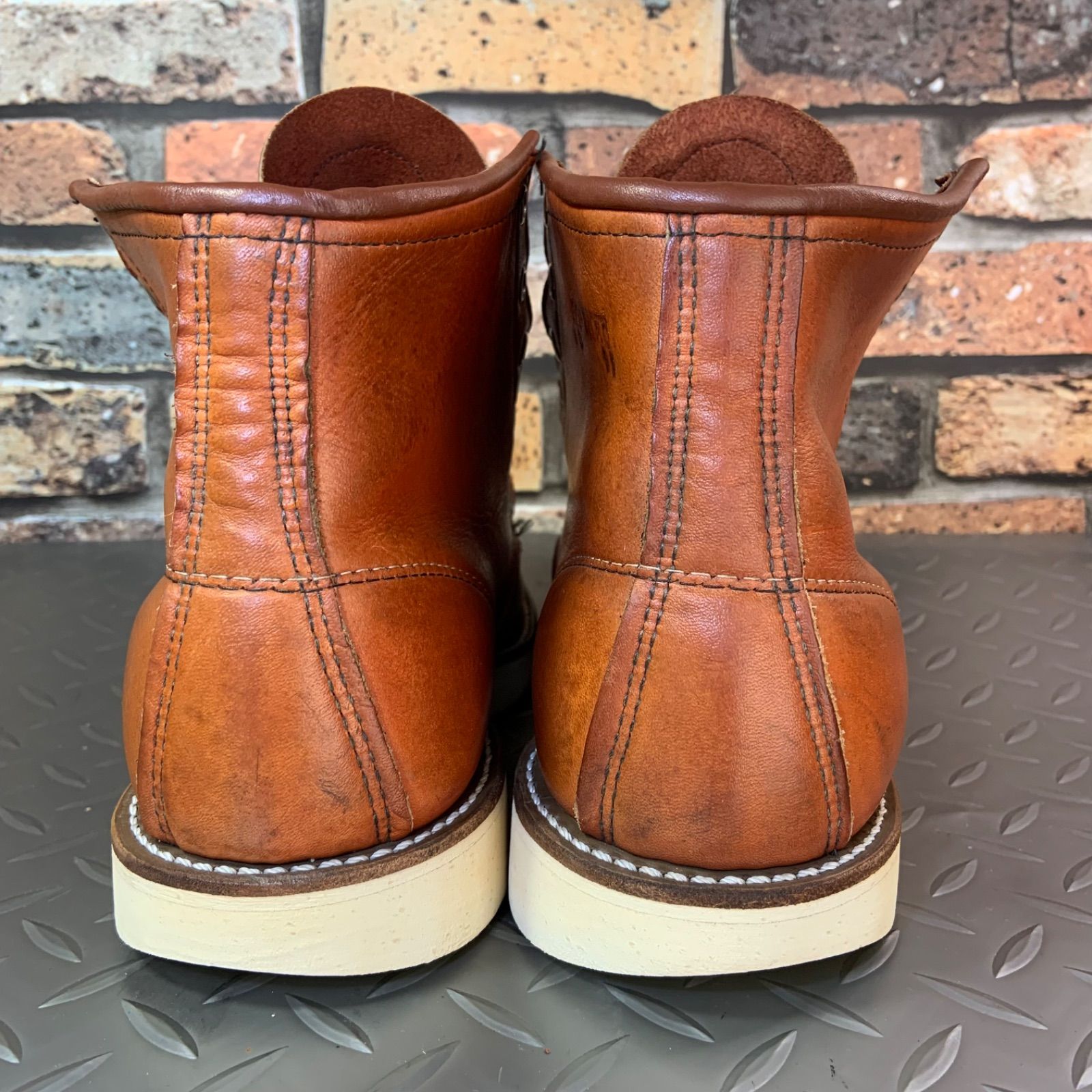 ☆REDWING 875 激レア アイリッシュセッター ダブル半円犬タグ 1994年