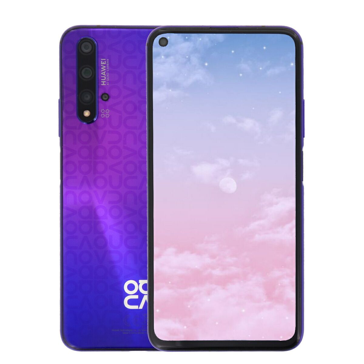 Huawei NOVA 5T 128GB、SIMフリー Nova 5T 128GB パープル Huawei YAL