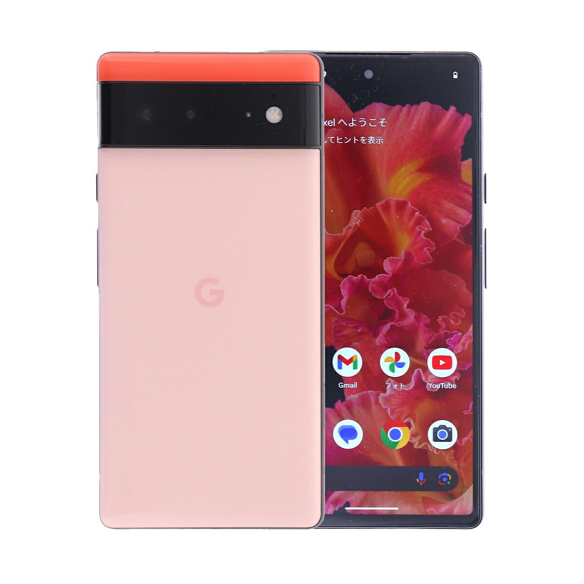 Pixel 6 128GB コーラル Google GR1YH au SIMロック解除済み Aランク