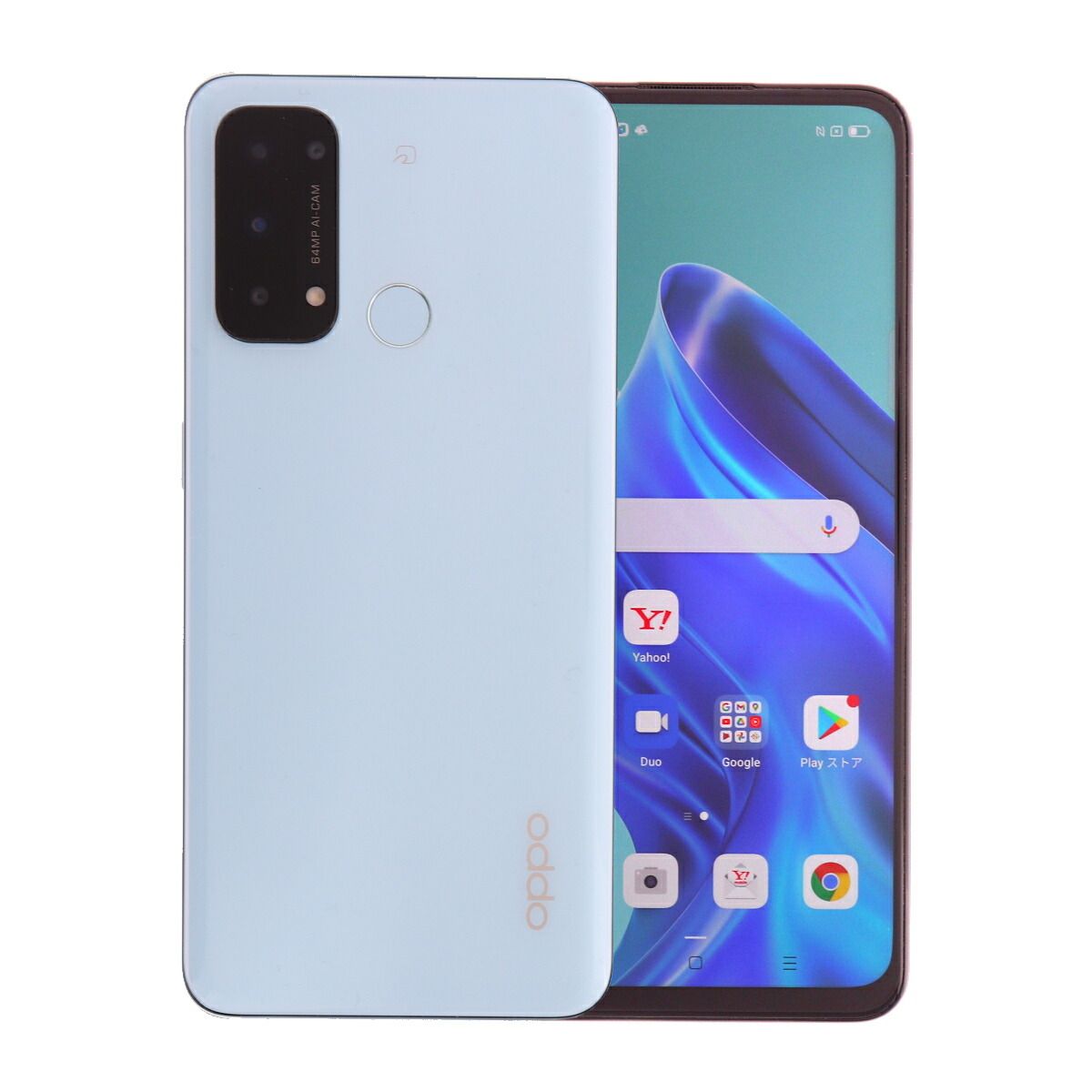 スマートフォン本体 121500H OPPO Reno5 A A103OP 128GB Reno5 A 128GB ブルー Oppo A103OP SIMフリー Ymobile版 Aランク