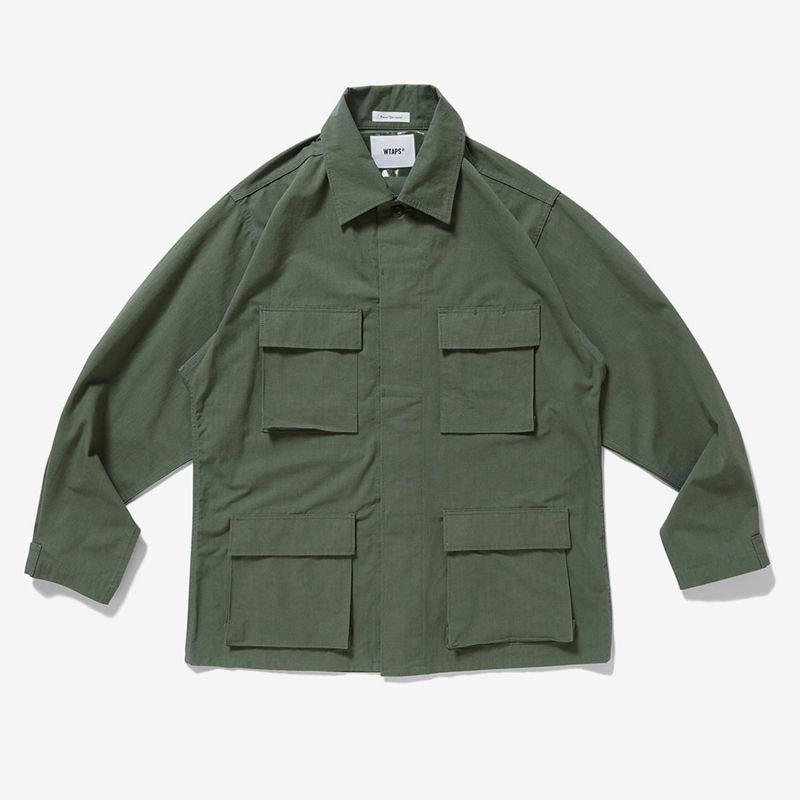 WTAPS WMILL-LS 01 LS NYCO RIPSTOP 長袖シャツ 221WVDT-SHM01 - メルカリ