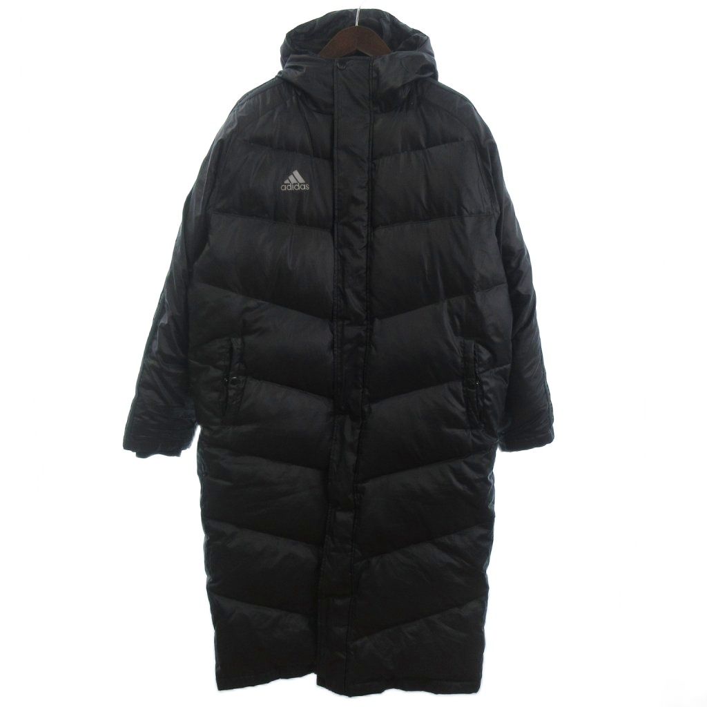 アディダス adidas ダウンコート ベンチコート ロング丈 アウトドア
