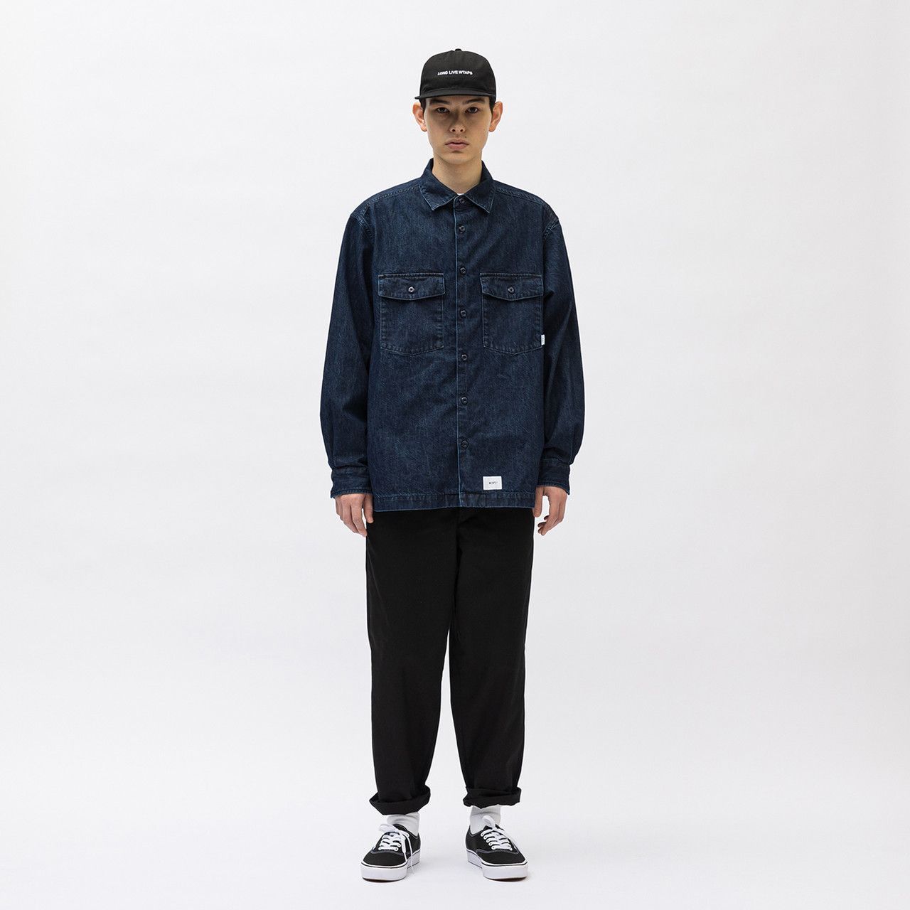 WTAPS CBW LS COTTON DENIM 長袖シャツ 231BRDT-SHM01 - メルカリ