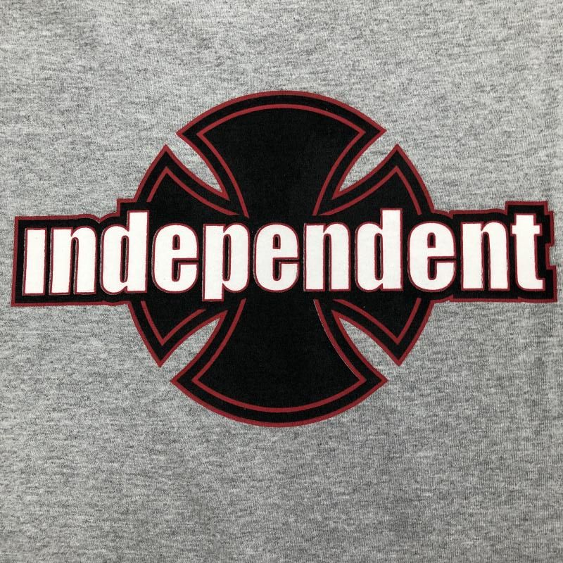 希少　激レアタオル　independent インディペンデント　中古 クロスロゴ 中古】インディペンデントj 90s INDEPENDENT USA製 NHSタグ アイアン