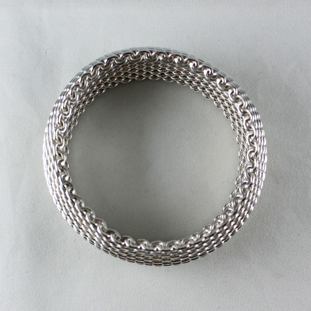 SA139 TIFFANY ティファニー サマセット Somerset メッシュ バングル