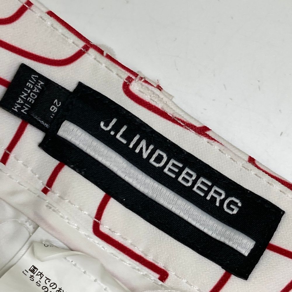 サイズ：26 J.LINDEBERG ジェイリンドバーグ ; ストレッチパンツ ロゴ