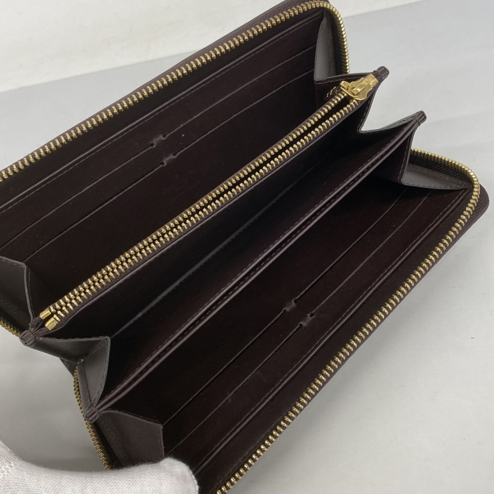 ルイヴィトン ヴェルニ ジッピーウォレット アマラント 長財布 M93522 ルイヴィトンジッピーウォレット 旧型 14125 アマラント レディース