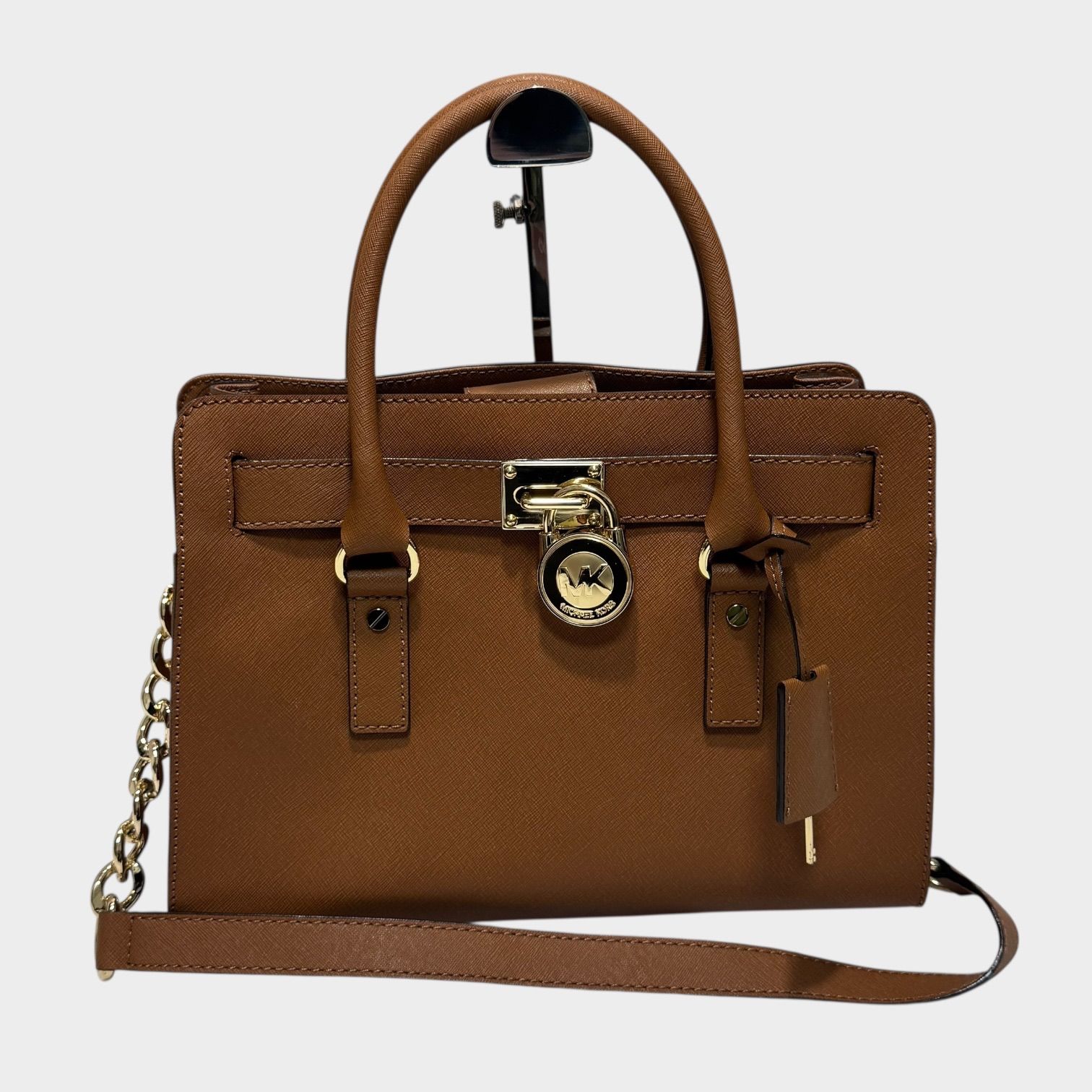 極美品 マイケルコース ハミルトン 2way ショルダーバッグ サッチェル 