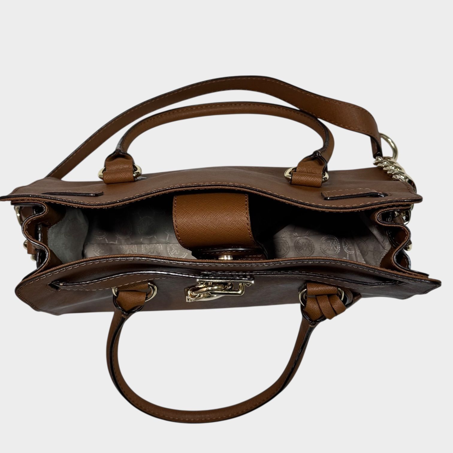 超美品！MICHAEL KORS マイケルコース ハミルトン EW サッチェル 2way 