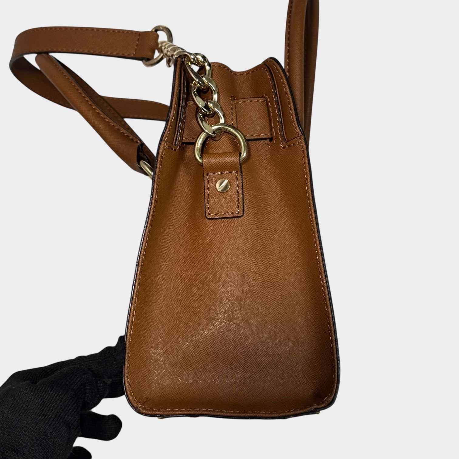 超美品！MICHAEL KORS マイケルコース ハミルトン EW サッチェル 2way 