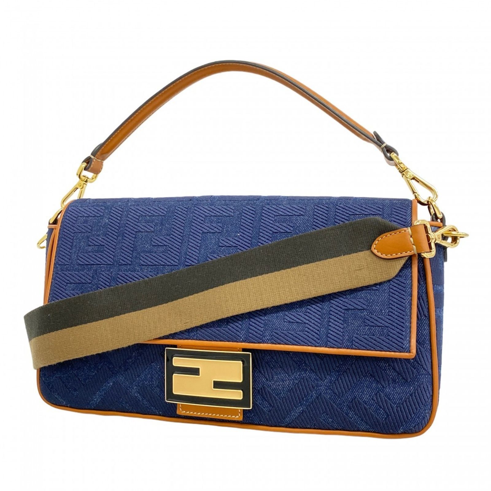 フェンディ(Fendi) フェンディ ハンドバッグ ズッカ マンマバケット