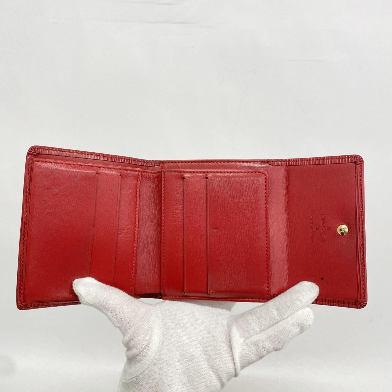 ルイ・ヴィトン(Louis Vuitton) ルイ・ヴィトン 三つ折り財布 エピ