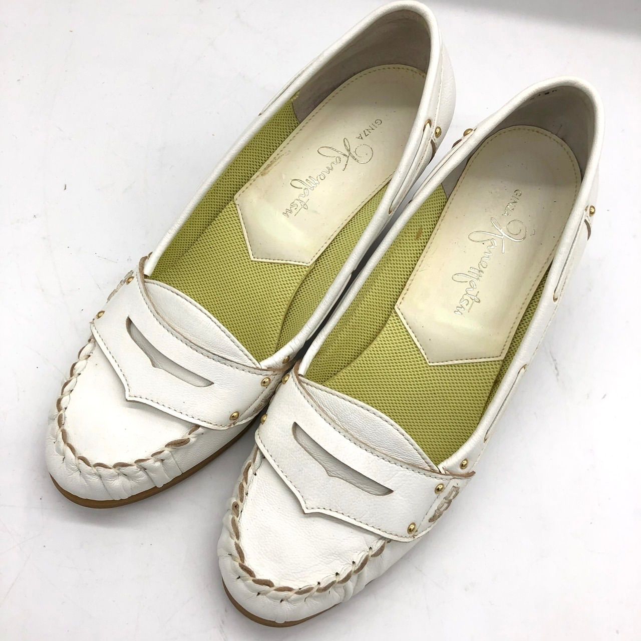 銀座かねまつ ベージュ レザー ローファー ☆秋の新作ローファー☆ | 銀座かねまつ | 松坂屋名古屋店公式 SHOP BLOG