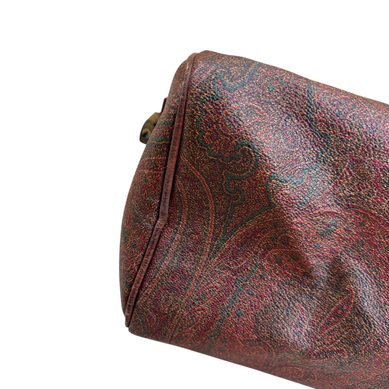 Z1735 ETRO エトロ ペイズリー柄 ミニボストンバッグ ハンドバッグ