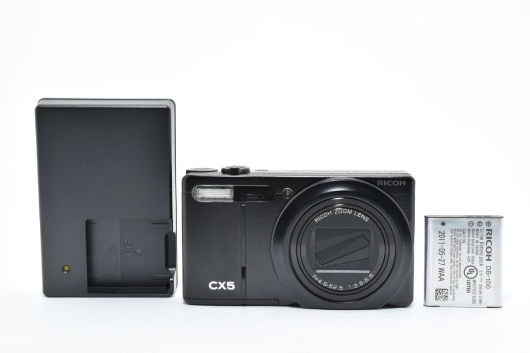 ☆極美品☆リコー RICOH CX5 ブラック #1605 - メルカリ