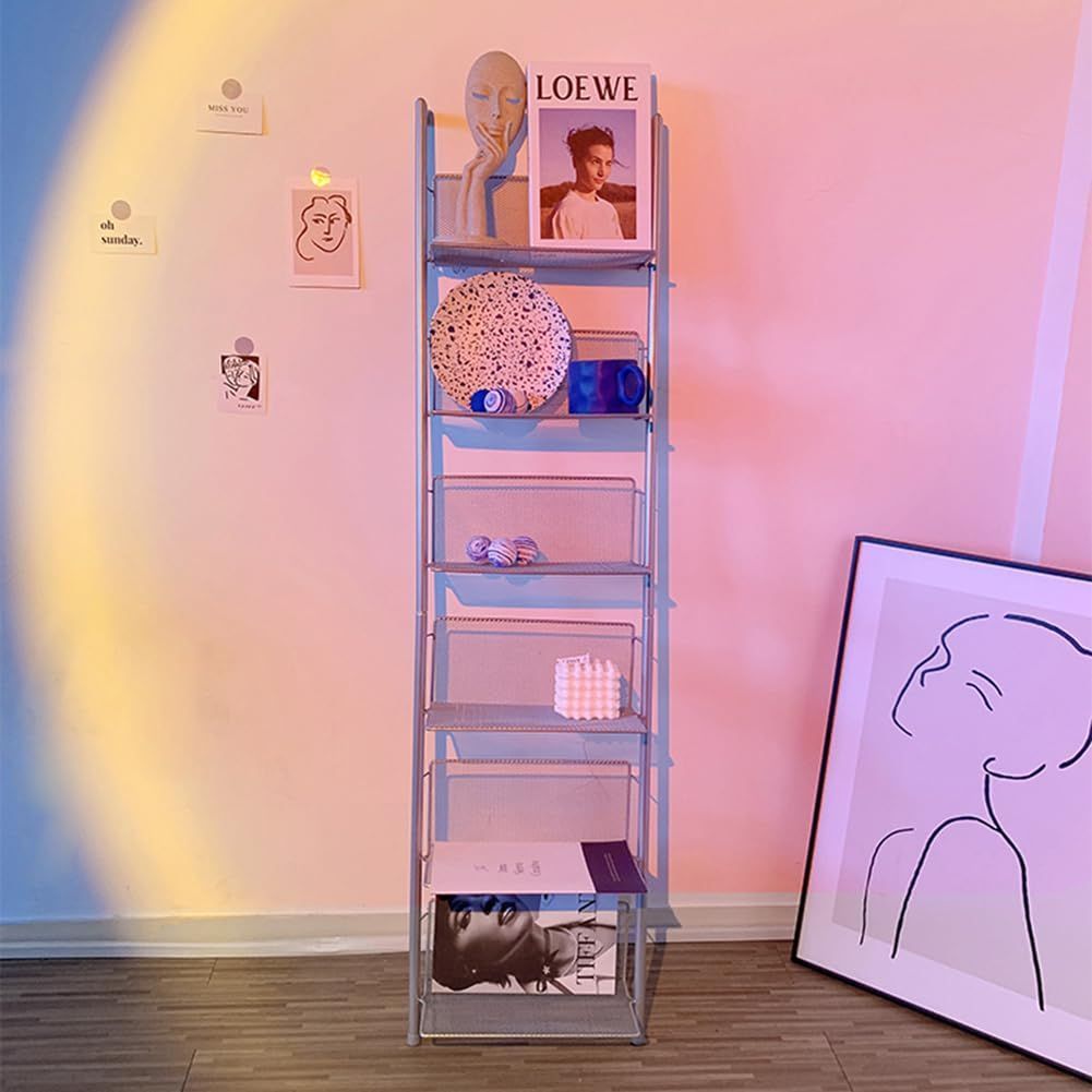 特売】PonyLes マガジンラック スリム マガジンスタンド おしゃれ INS