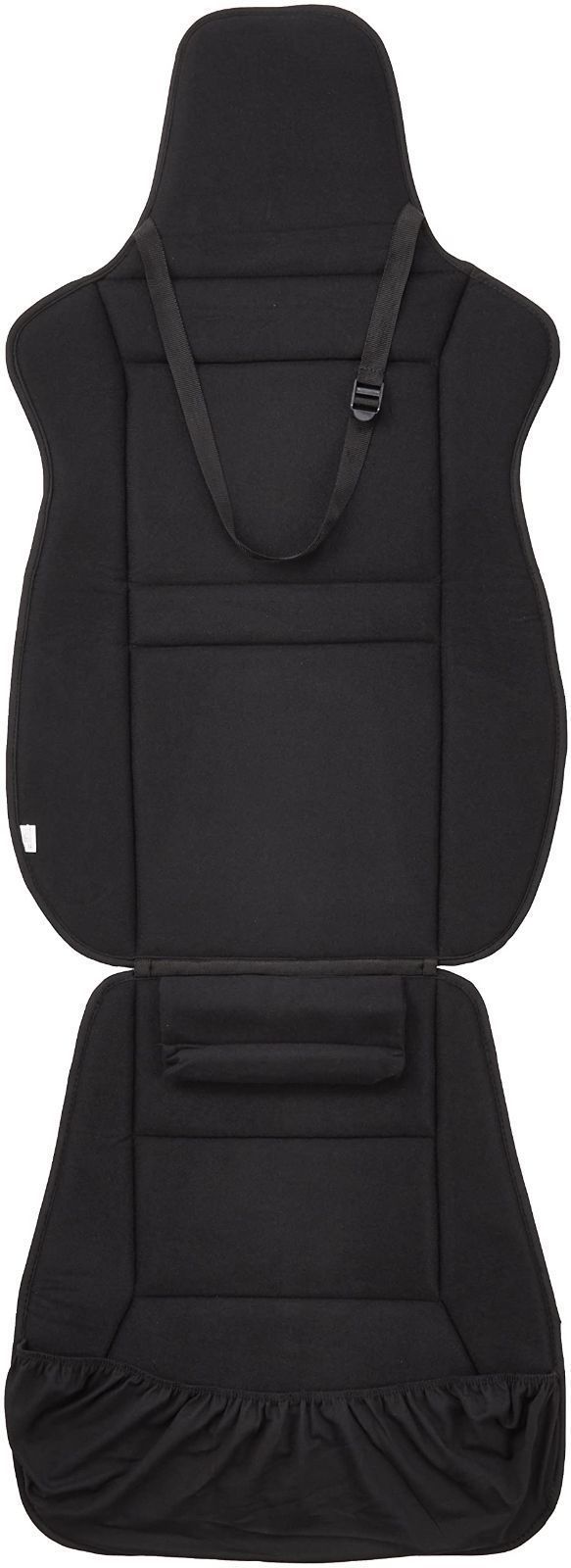 【特売】ボンフォーム(BONFORM) シートカバー レーシングレザー 軽/普通車 前席フリーサイズ 抗菌防臭ブラック 4078-91BK