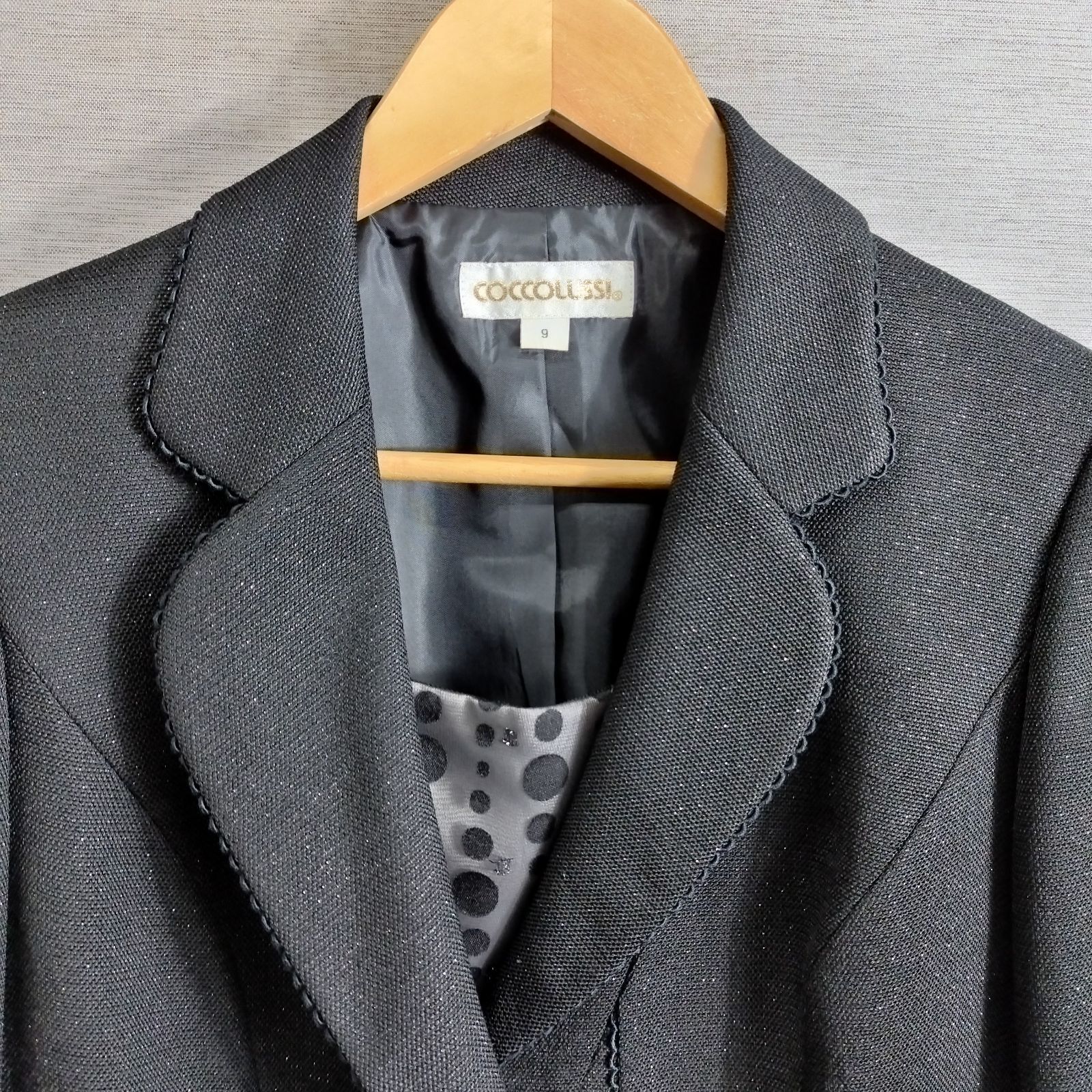 COCCOLUSSI ココラッシー 東京ソワール 3ピース セット 上下