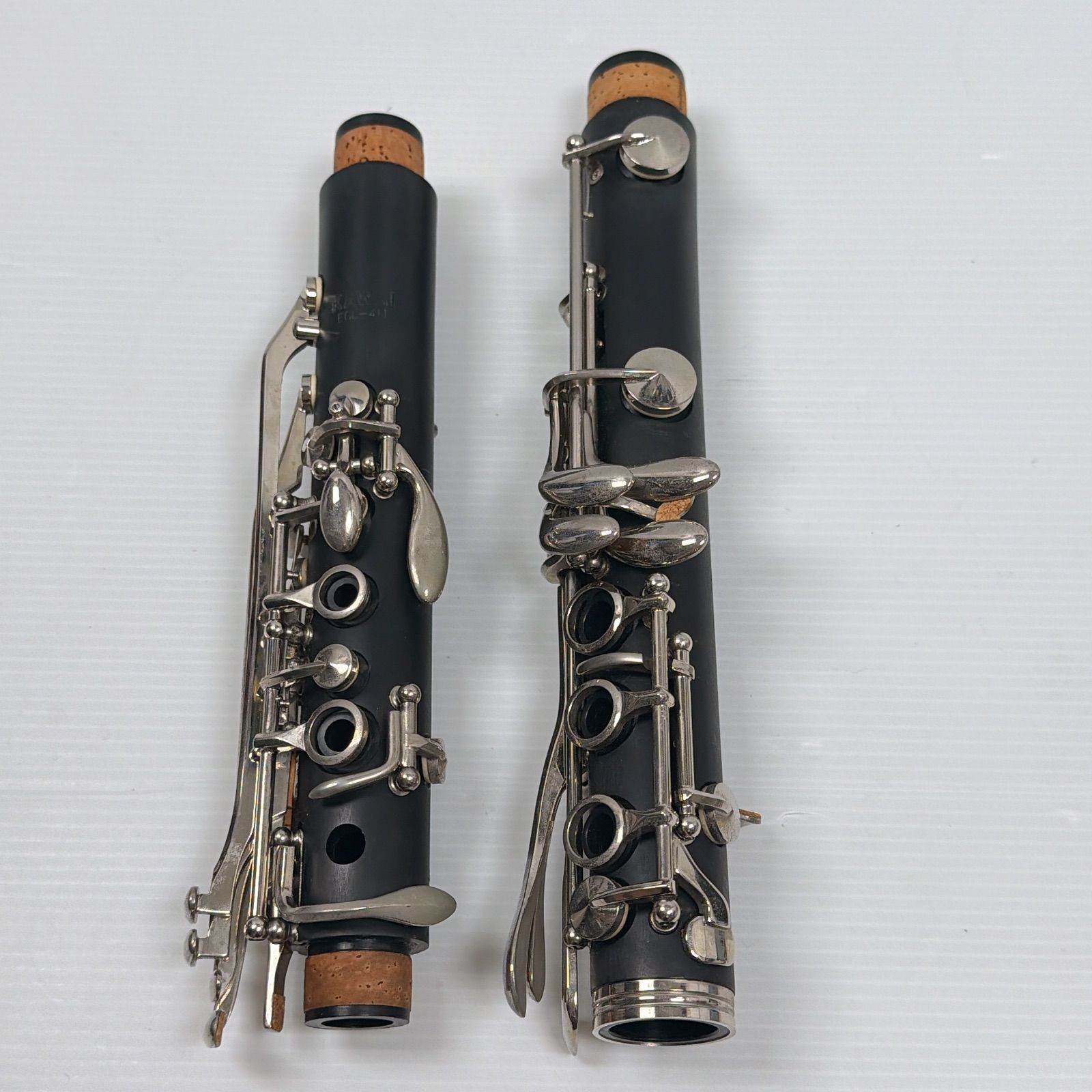 KAWAI ECL-411 クラリネット本体 KAWAI クラリネット ECL-411 良品 ケース フランス製のリード付き 動作