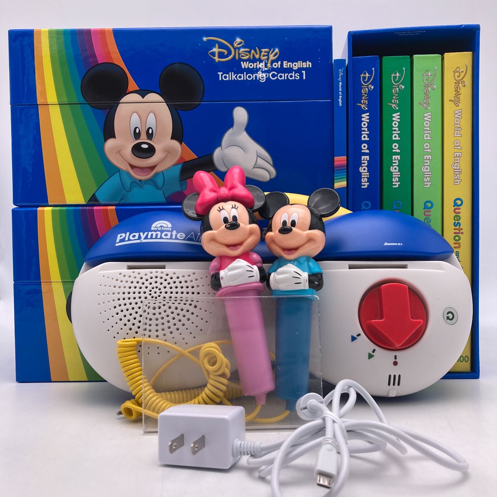 DWE ディズニー英語システム　トークアロング　Q&Aカードセット 510 トークアロング Q＆Aカード ディズニー英語システム DWE 1205822