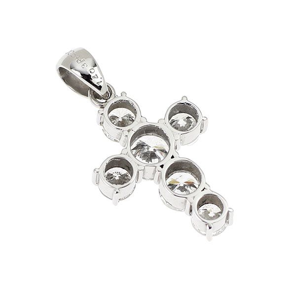 Pt900 ダイヤモンド ペンダントトップ 1.403ct クロス - メルカリ