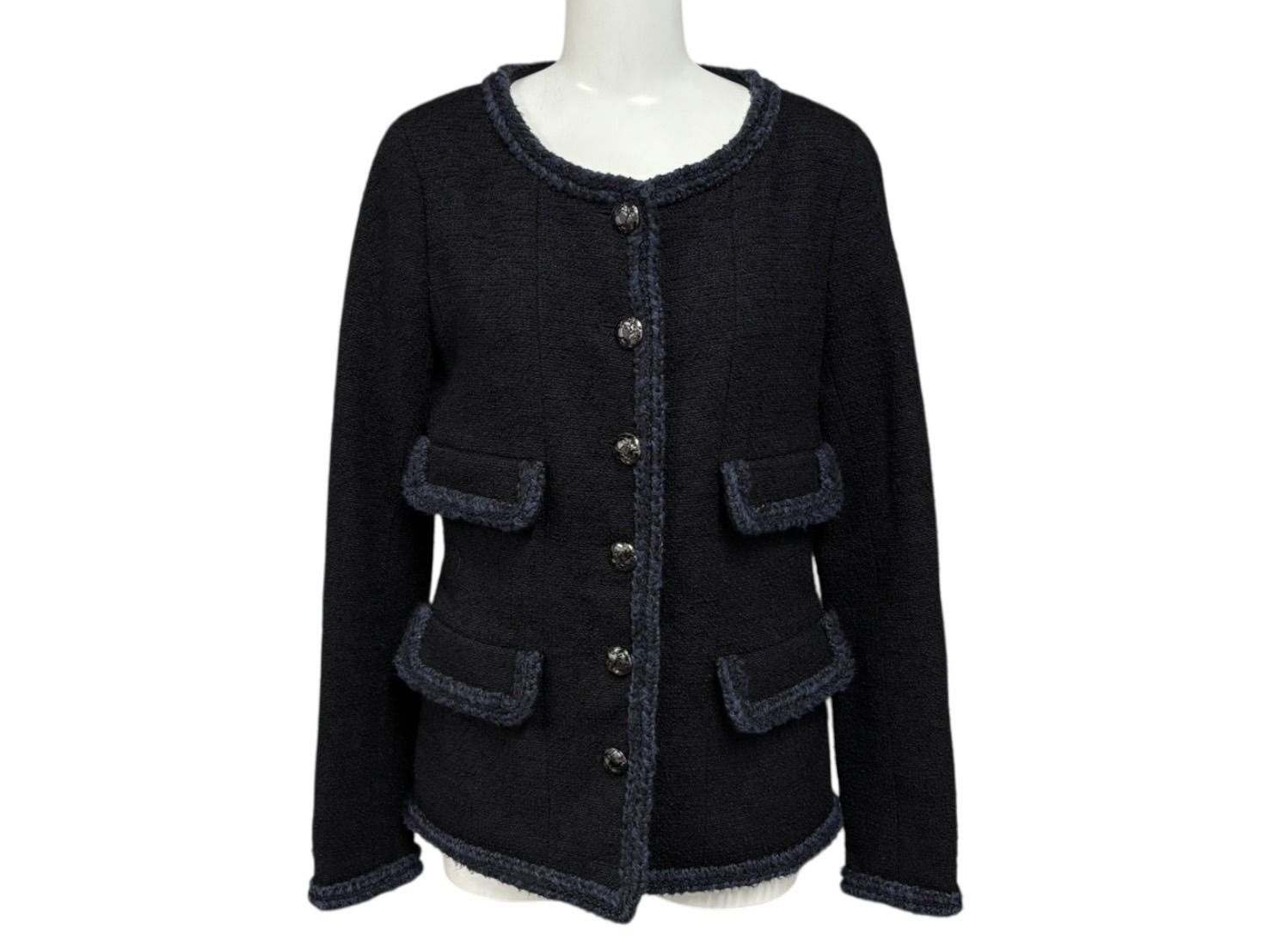 極美品 CHANEL シャネル ツイードジャケット P79356V71693 サイズ36