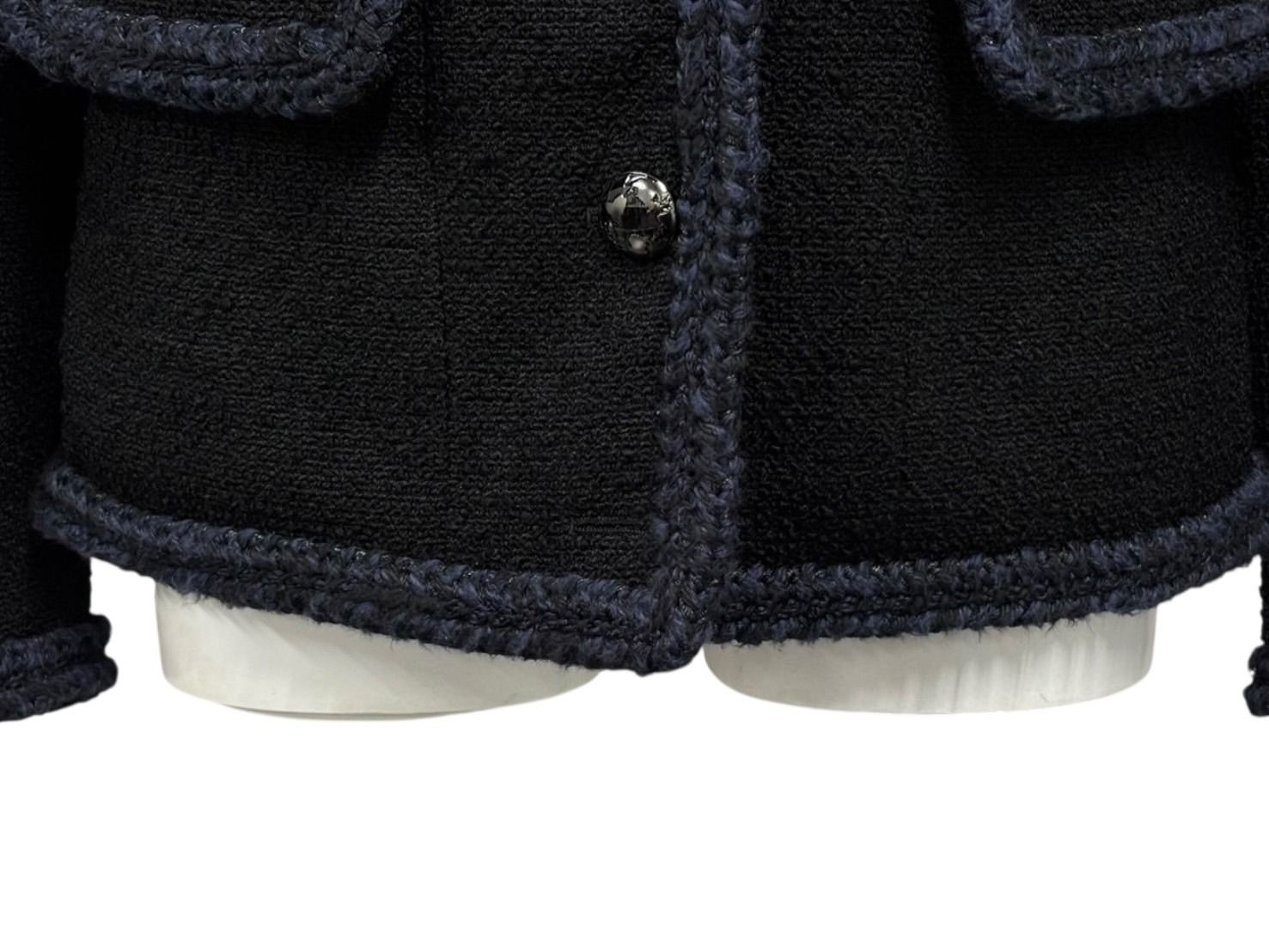 極美品 CHANEL シャネル ツイードジャケット P79356V71693 サイズ36