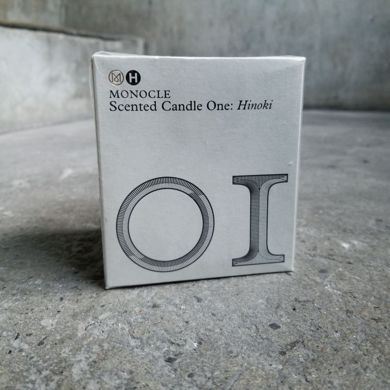 COMME des GARCONS PARFUMS MONOCLE Scented Candle One: Hinoki