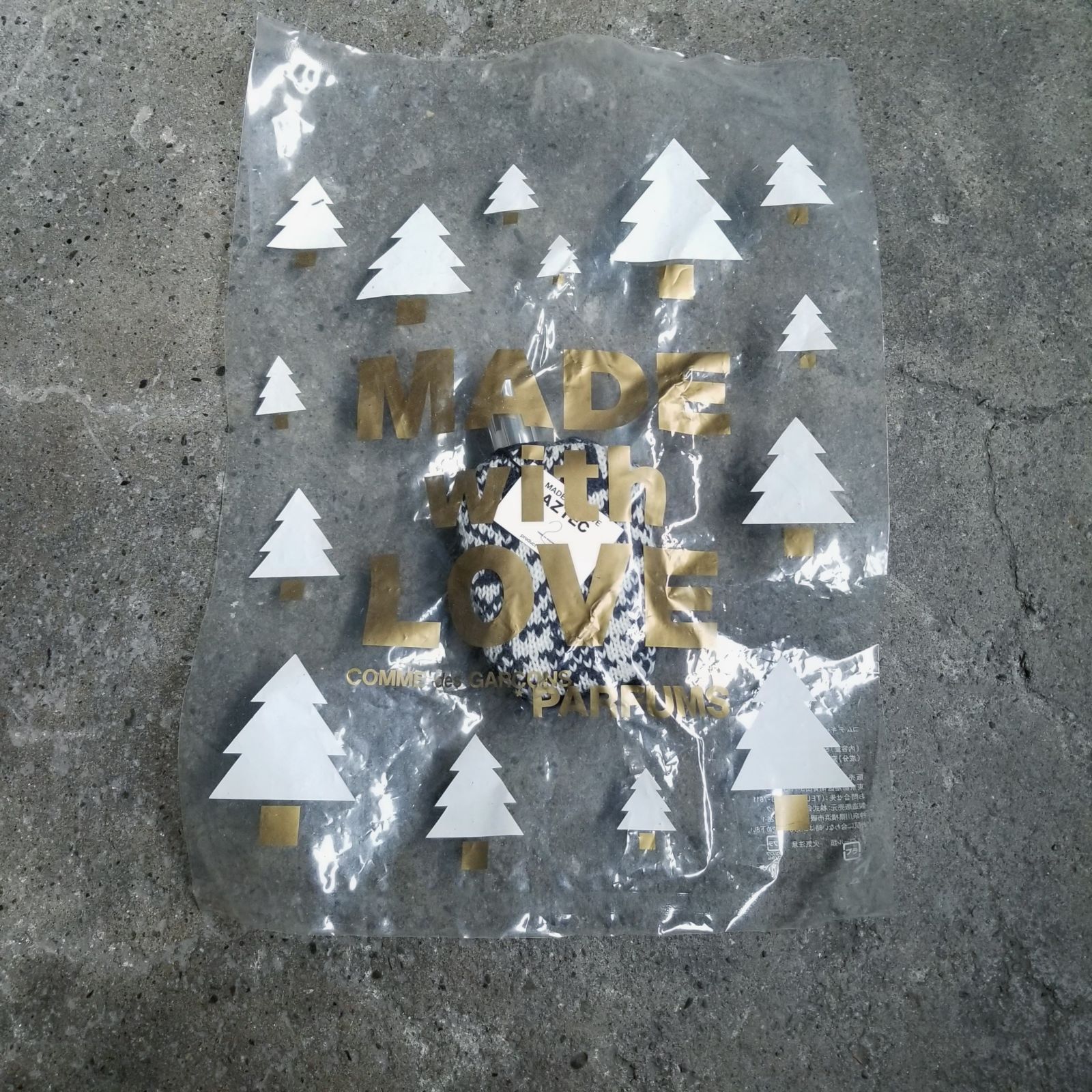 COMME des GARCONS PARFUMS 2005 X'mas MADE with LOVE COMME des