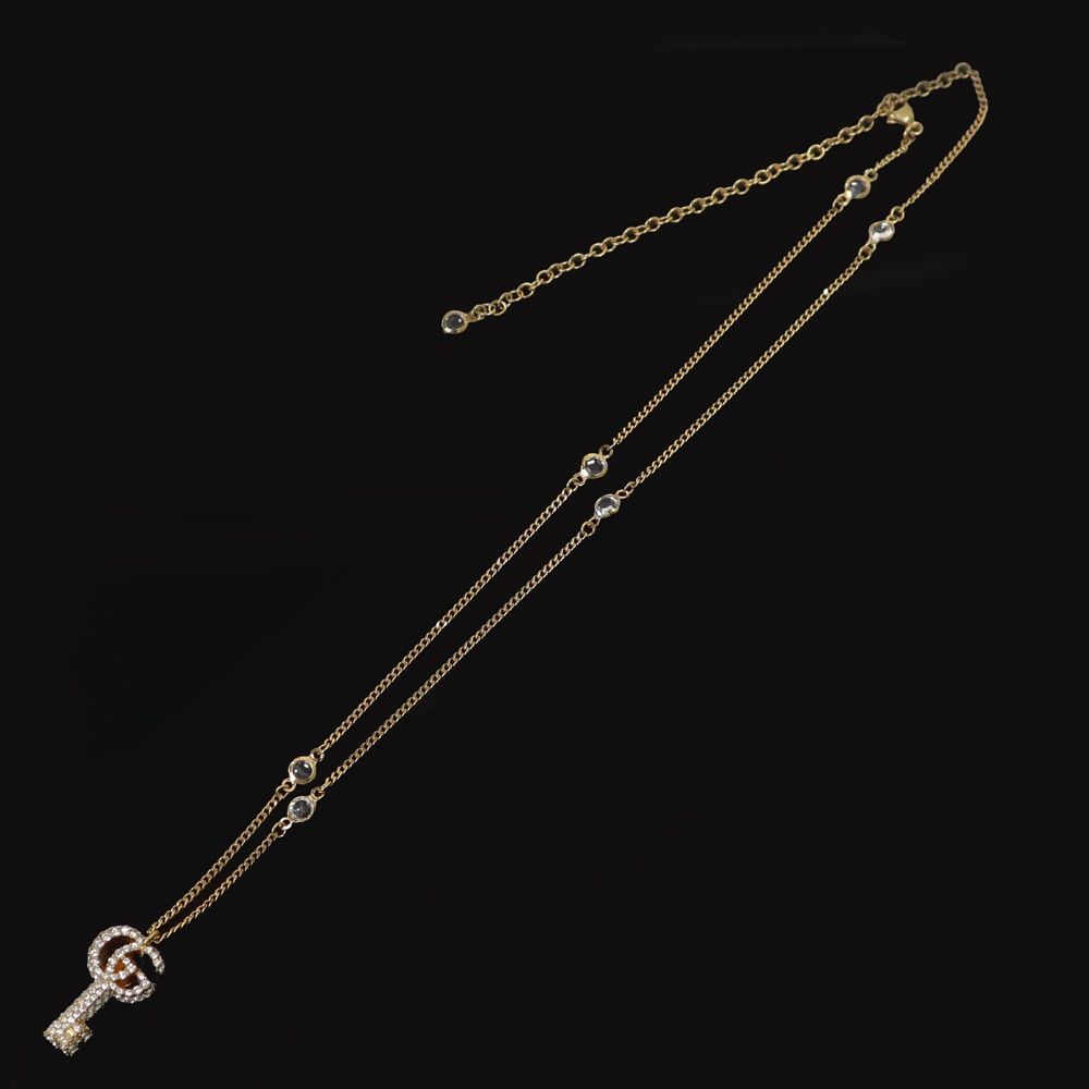 国内正規品・新品】グッチ GUCCI ダブルG キー ネックレス 鍵 国内正規品・新品】グッチ GUCCI ダブルG キー ネックレス 鍵