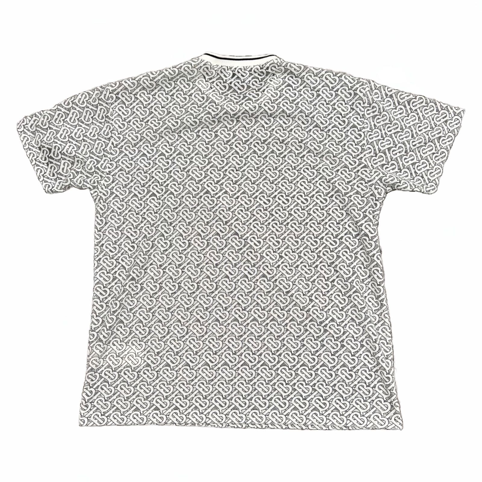 BURBERRY バーバリー TB ロゴ Tシャツ XS レディース ホワイト 8026471 