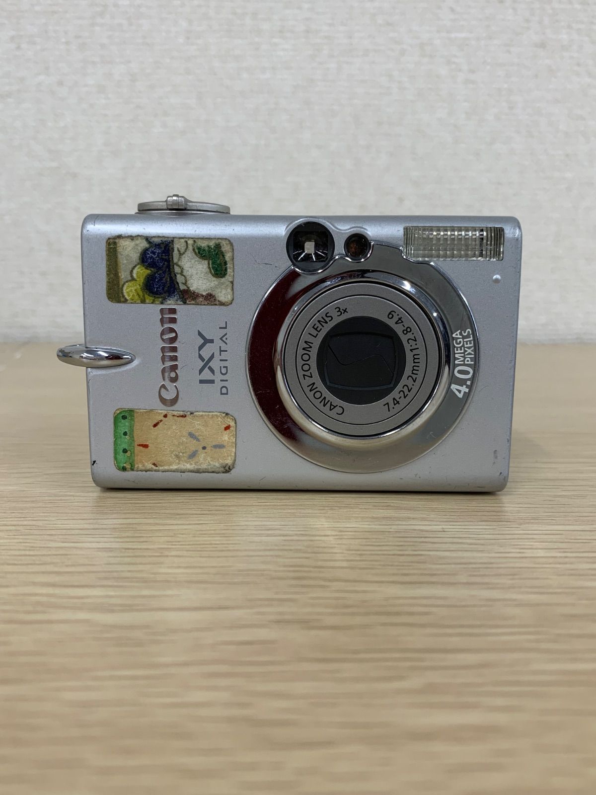 動作未確認 Canon IXY400f PC1472デジタルカメラ シルバー ○2【通電確認済み動作未確認】CANON IXY 400 デジタルカメラ シルバー