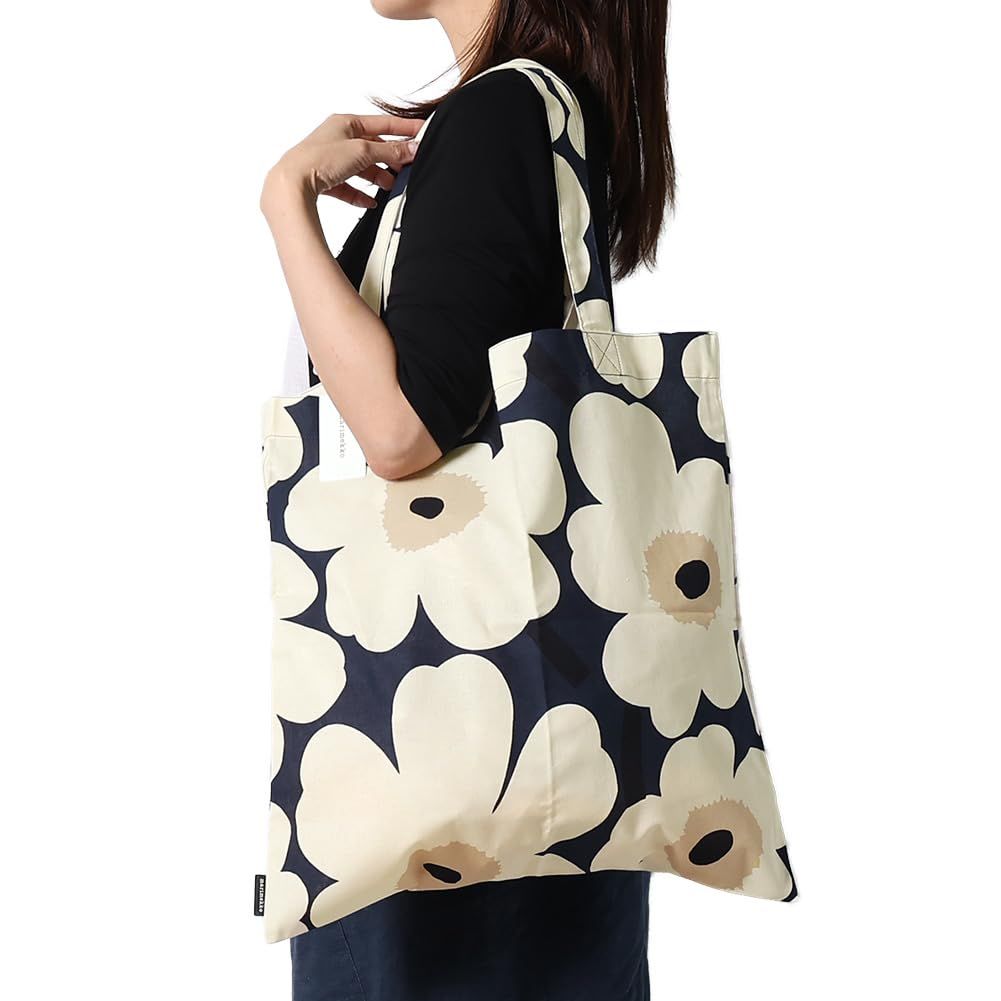 コットン100% ウニッコ 74528 cm 44x43 518 BAG TOTE ミッドナイト 