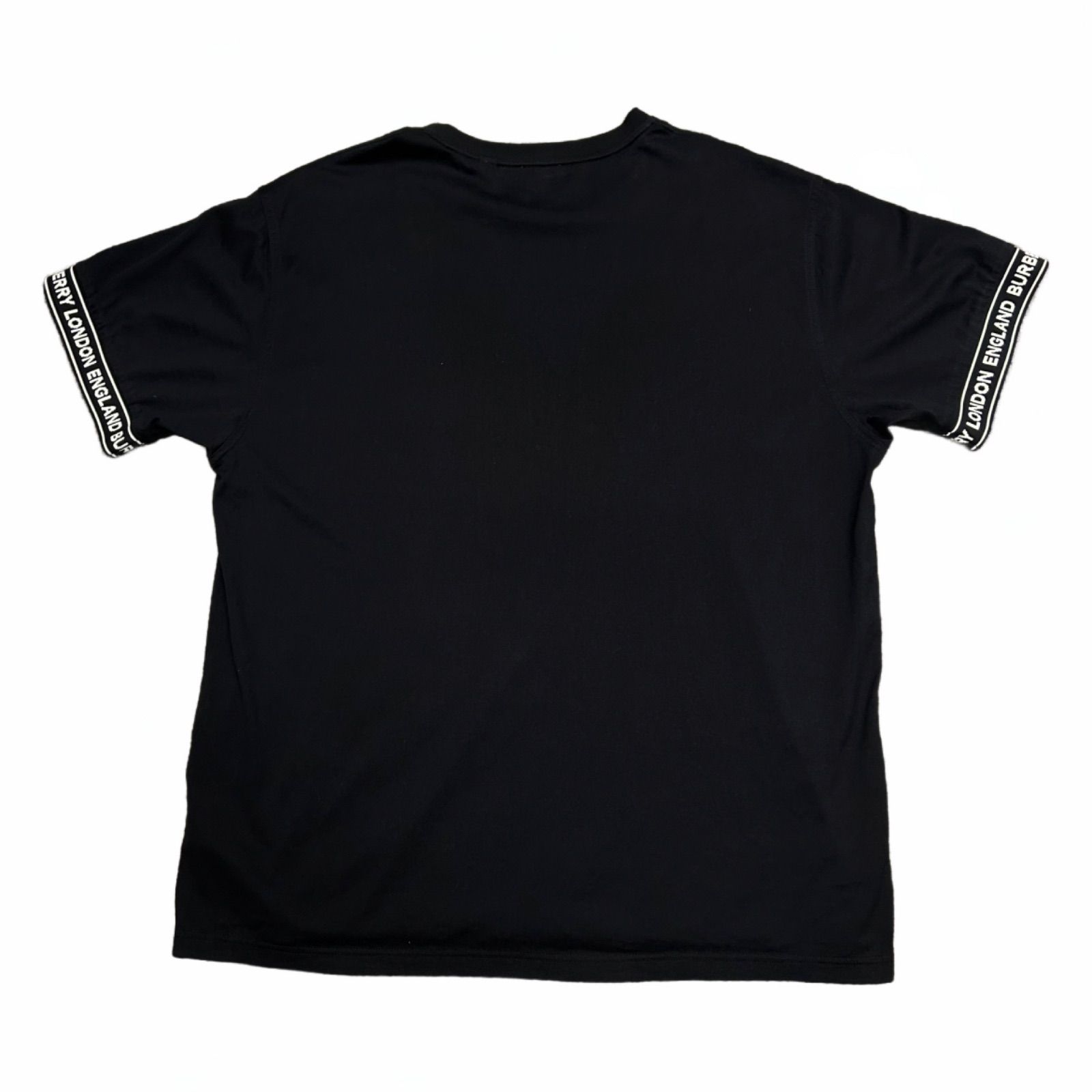 BURBERRY バーバリー Tシャツ ブラック メンズ M 8026224 カットソー 