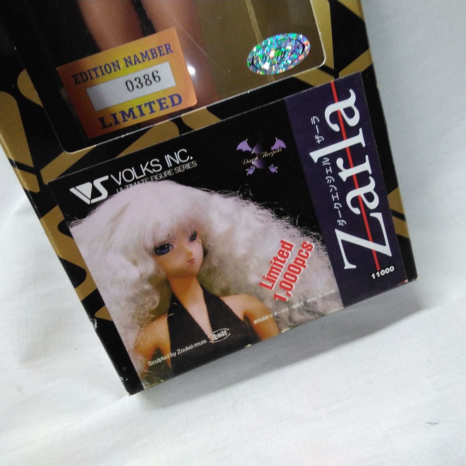 希少！限定！未使用！ロストエンジェルス ダークエンジェル ザーラ フィギュア VOLKS ヴォークス ロストエンジェルズ ダークエンジェル ザーラ