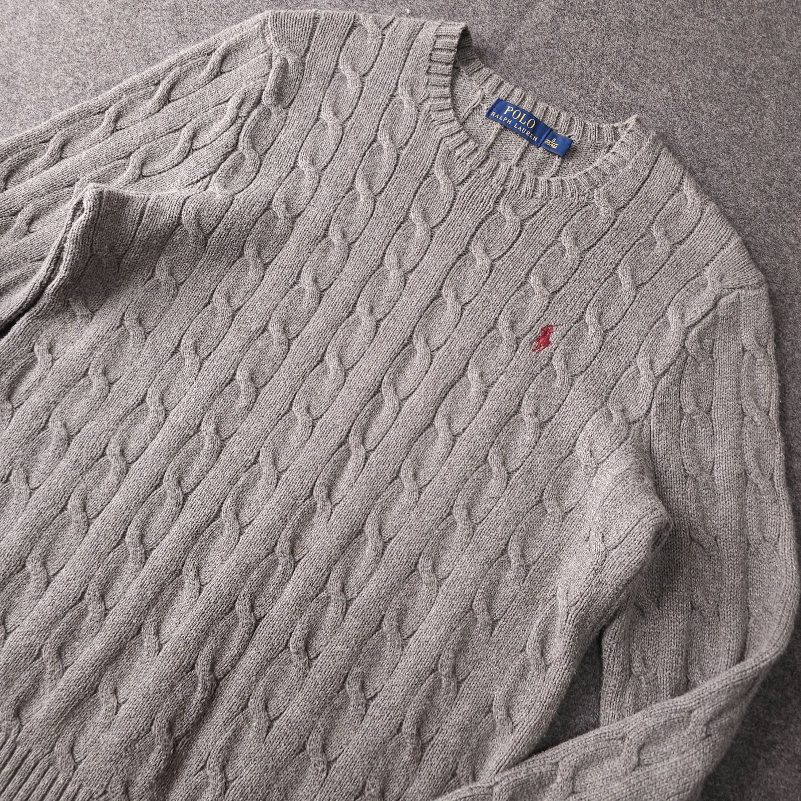 POLO RALPH LAUREN】ポロラルフローレン 秋冬 ケーブルニット ニット