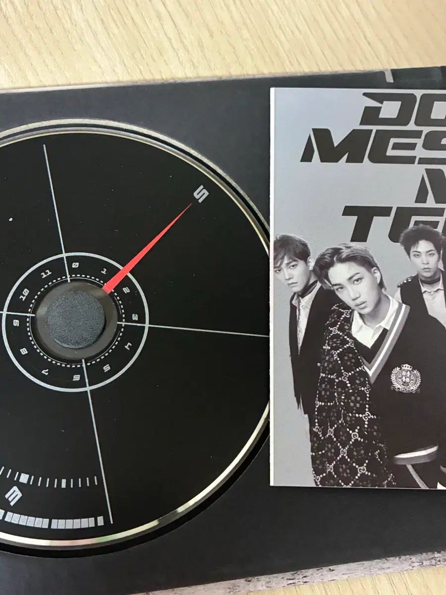 EXO（エクソ）開封アルバム don't mess up my tempo スクラップ用