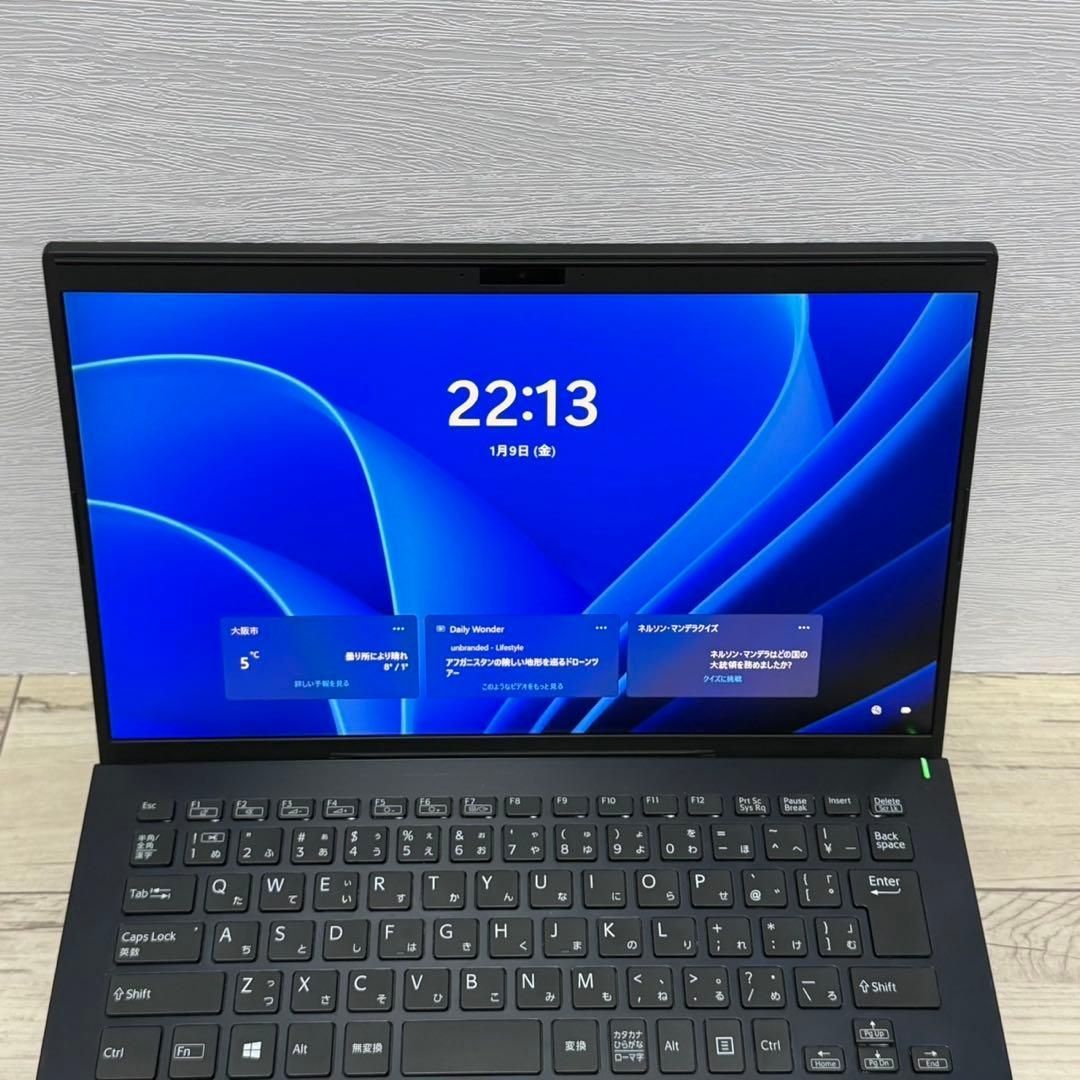 第10世代i3 8GB VAIO Pro PK VJPK13C11N FHD Office付き 即納 初心者に