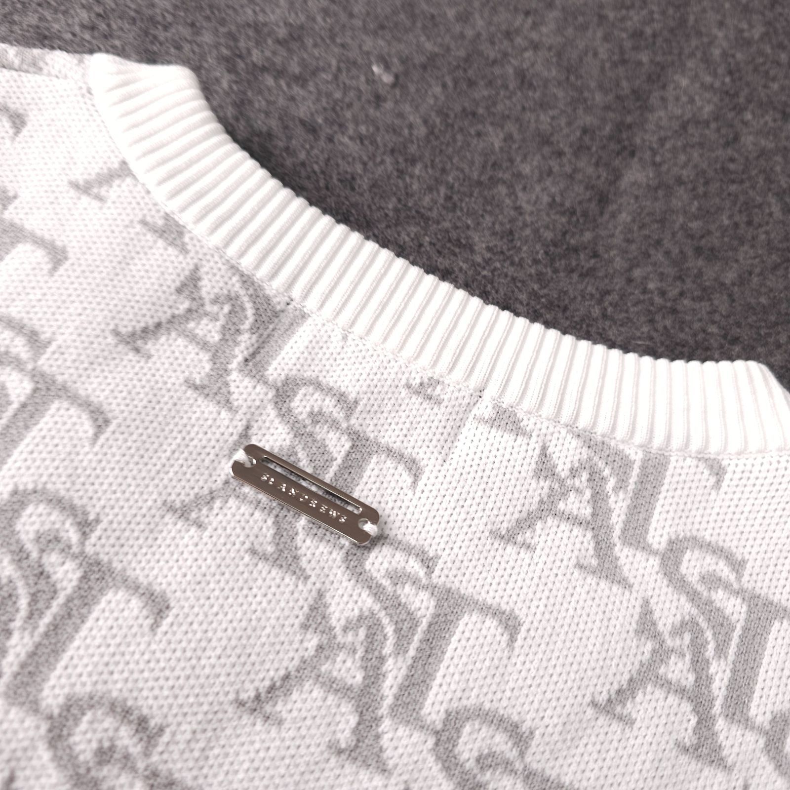 St ANDREWS】セントアンドリュース 秋冬 ロゴネーム 総柄 ゴルフ