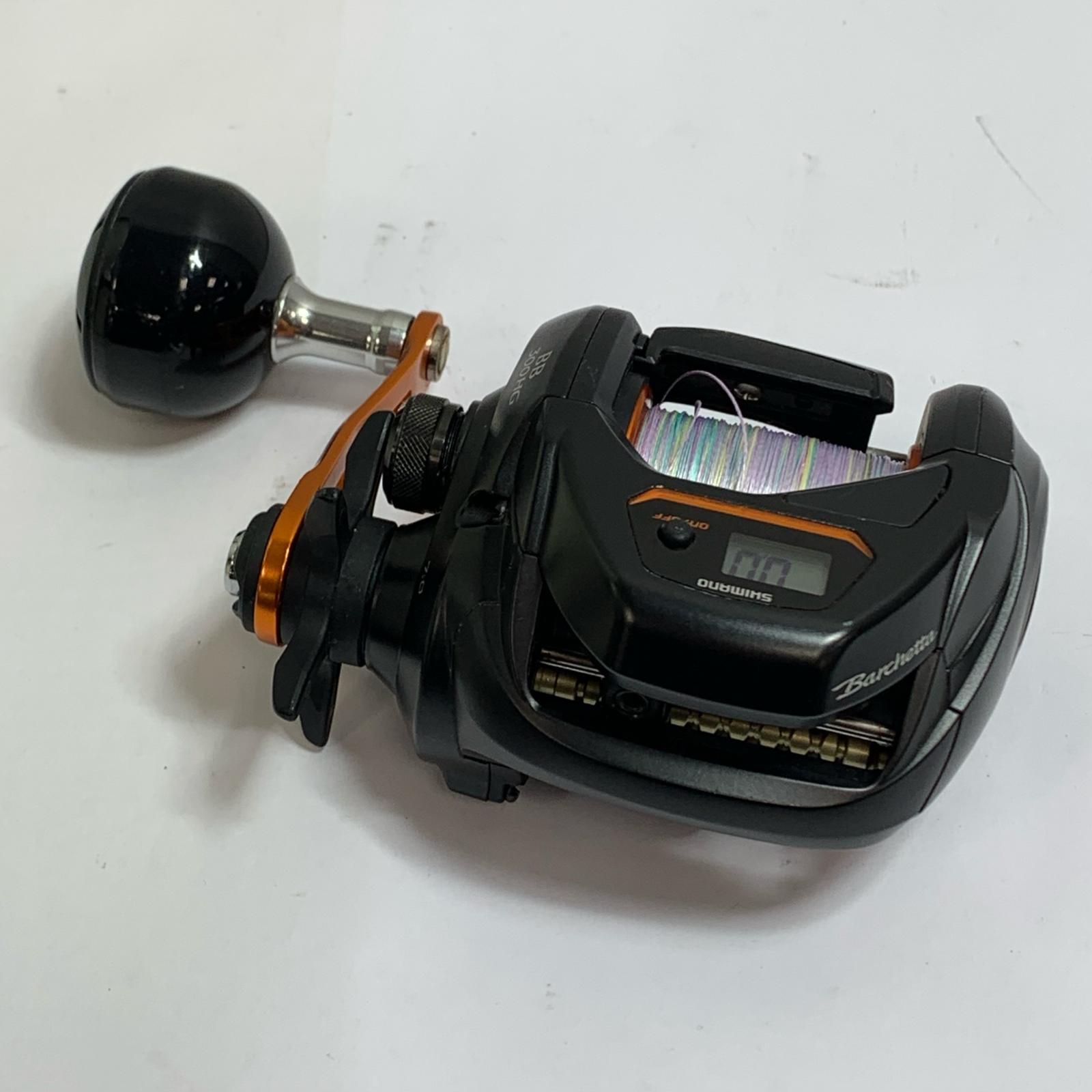 お届け確認用 SHIMANO シマノ バルケッタ BB 300HG キズ有 両軸リール 本体のみ