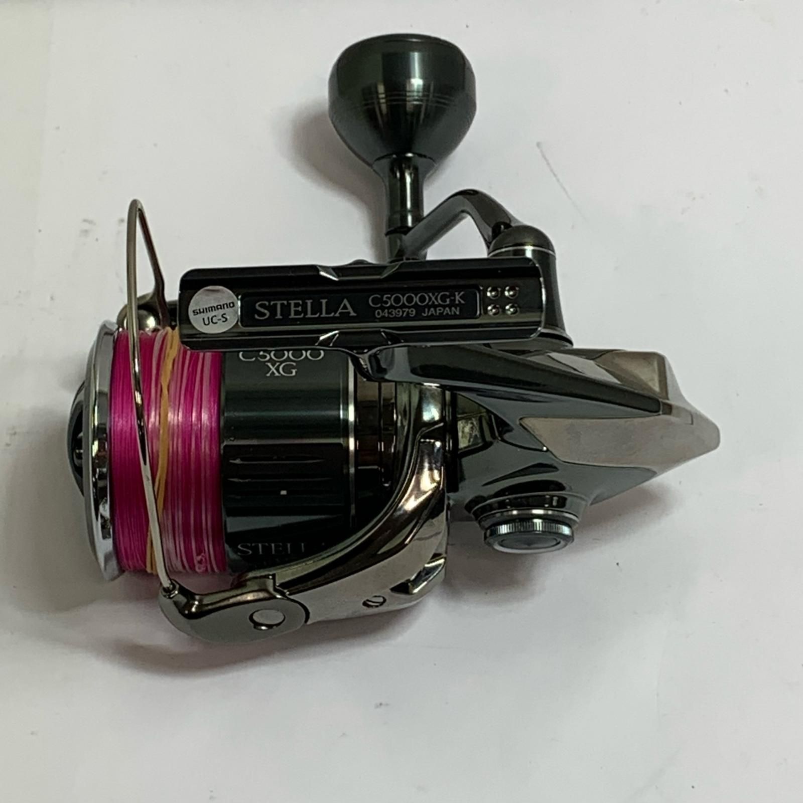 SHIMANO シマノ 22ステラ C5000XG スピニングリール 箱、ポーチ付