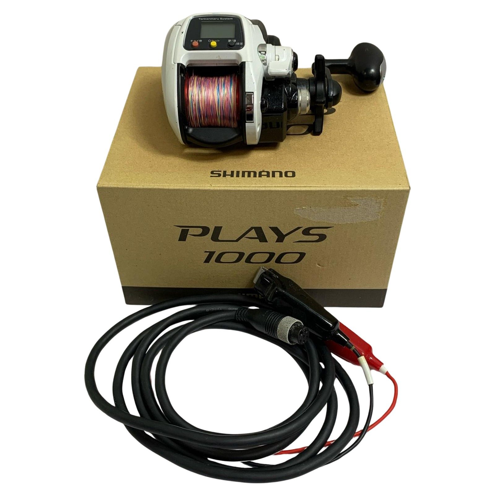 SHIMANO シマノ 12プレイズ1000 電源コード、箱付き 一部サビあり