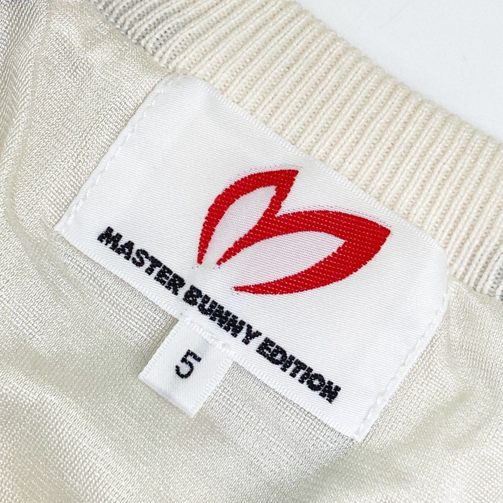 MASTER BUNNY EDITION サイズ5 ゴルフウェア ニット ❣️MASTER BUNNYマスターバニー スポーツゴルフセーター サイズ：5