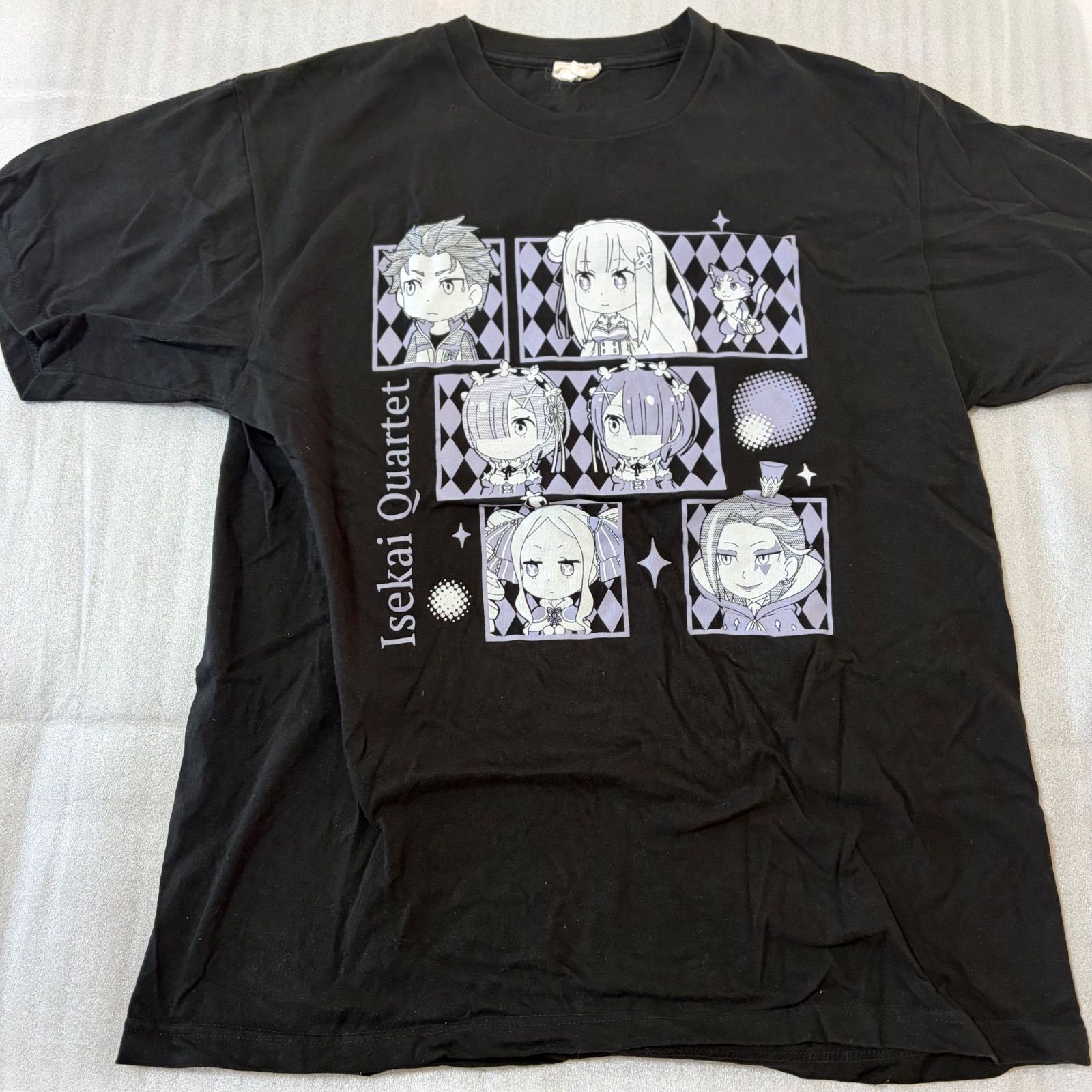 異世界かるてっと Tシャツ Re:ゼロから始める異世界生活 リゼロ - メルカリ