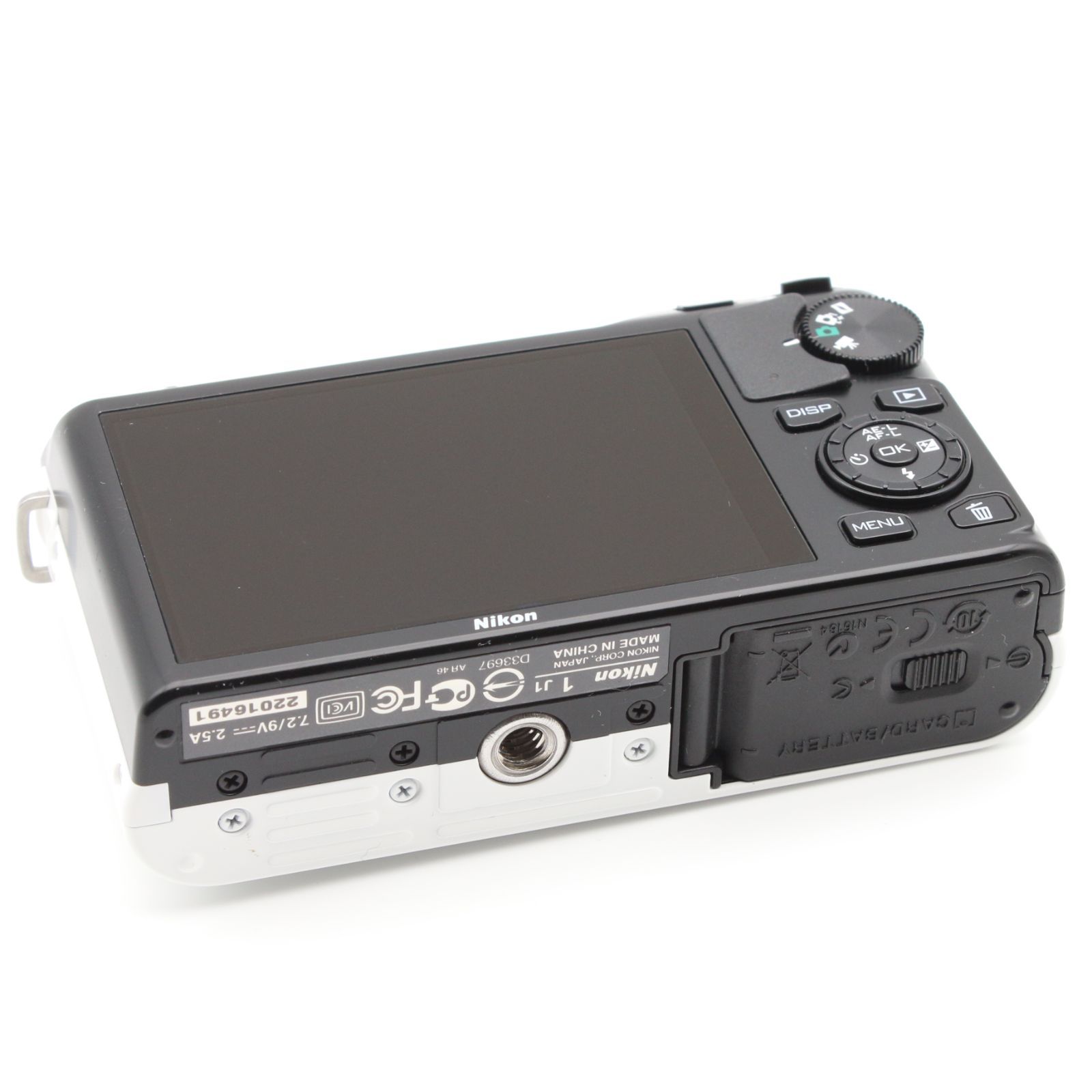 【美品】Nikon 1 J1 パワーズームレンズキット Nikon 1 J1 ホワイト 標準ズームレンズキット｜GetGadgetGot