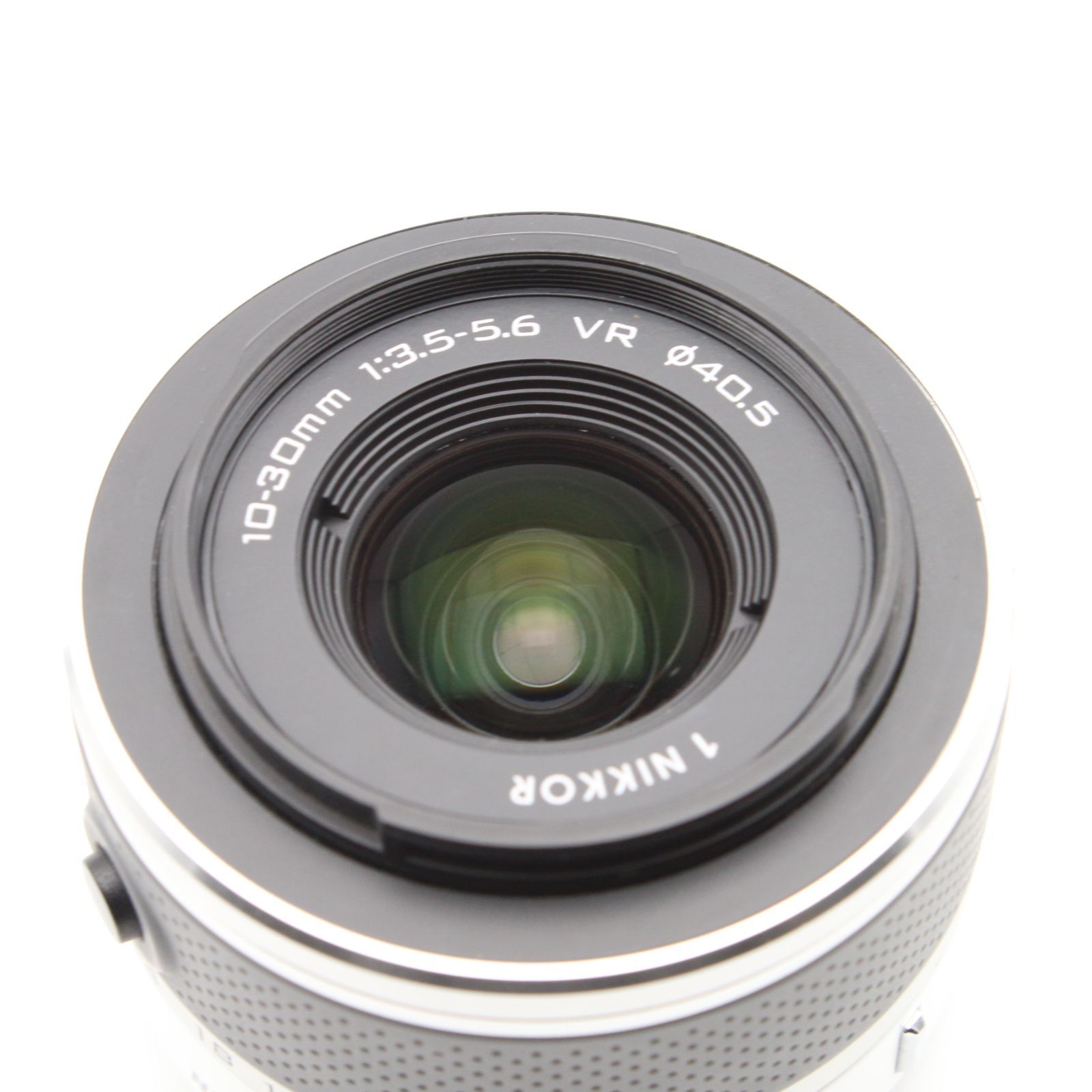 極上品】 Nikon 1 J1 標準ズームレンズキット ホワイト ミラーレス