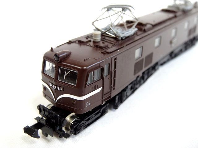 2119 国鉄EF58形 電気機関車 茶色 Hゴム窓・ヒサシ付き 国鉄EF58形電気機関車（茶色・Hゴム窓・ヒサシ付）【TOMIX 2119】安価送付