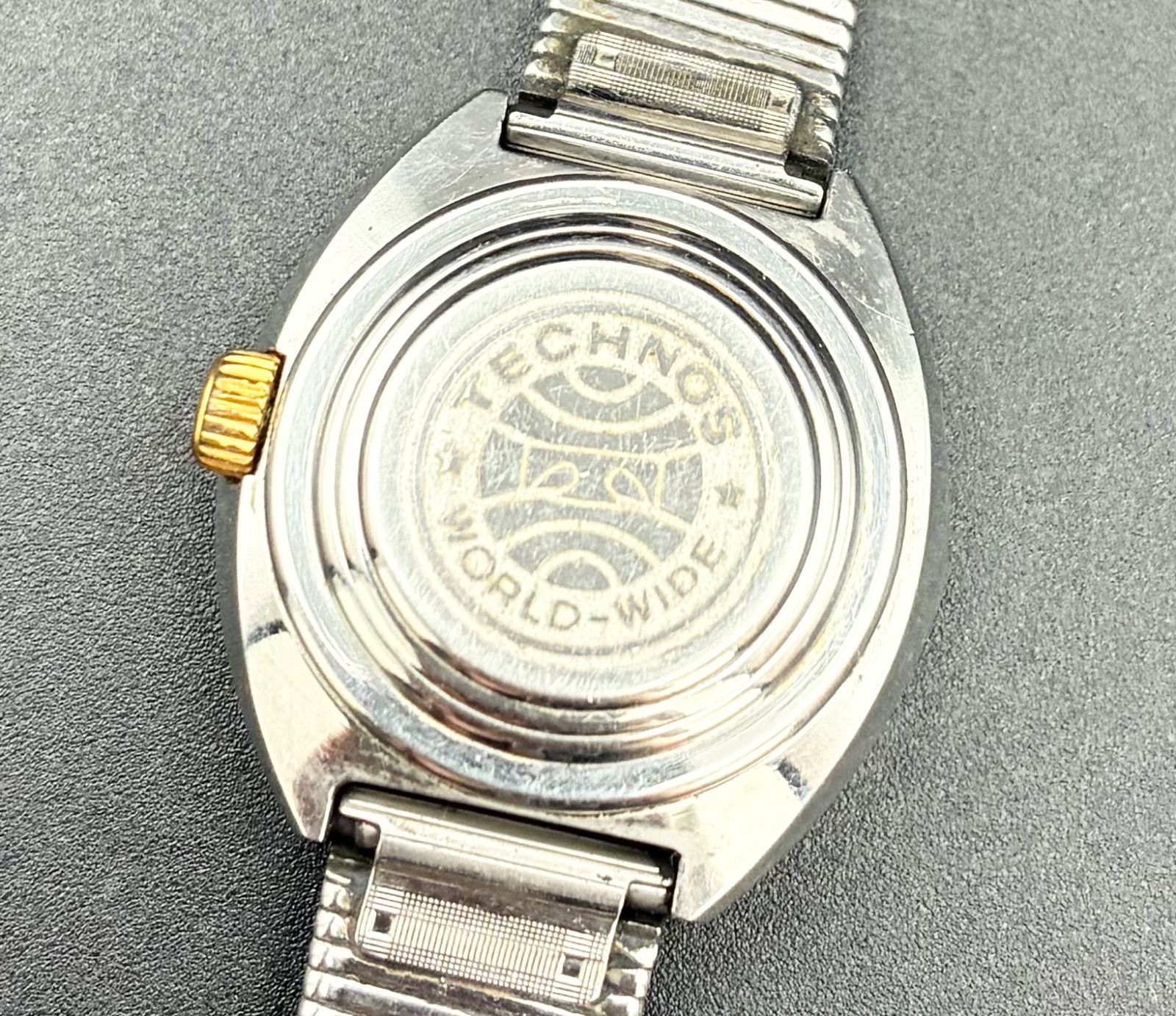 稼動品】TECHNOS Lady Eldorado 自動巻き腕時計 - メルカリ