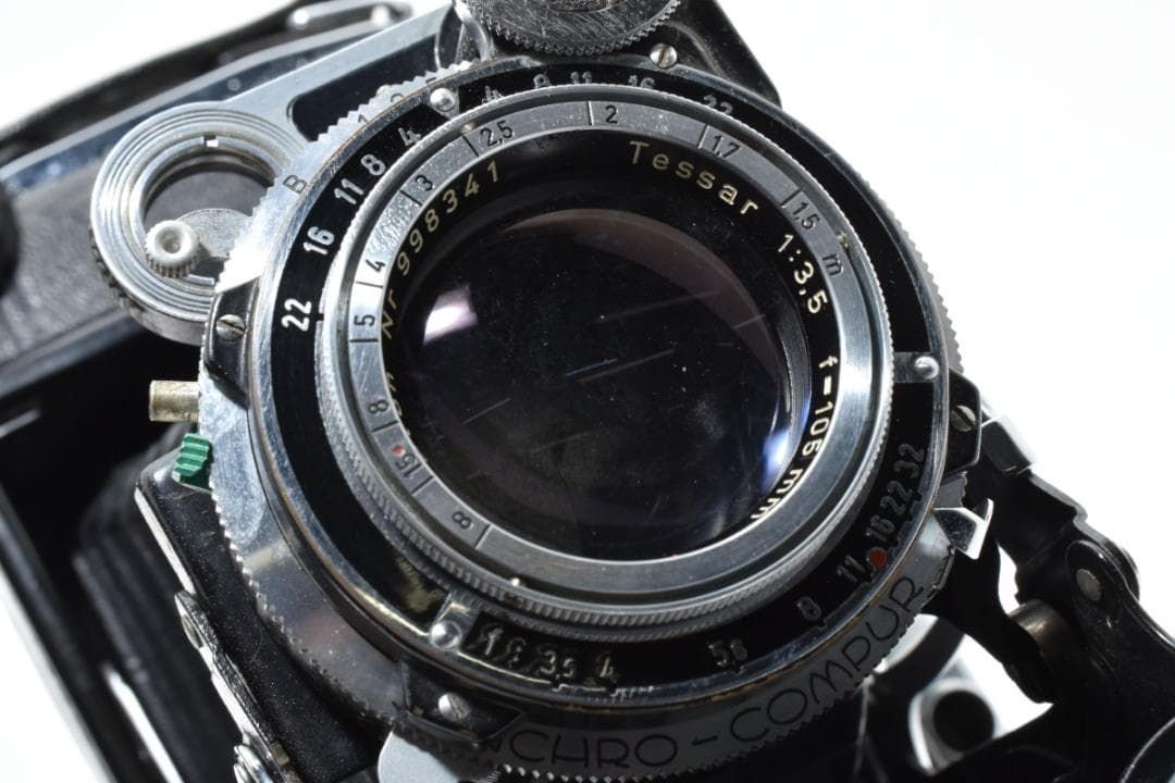 ☆希少☆ZEISS IKON SUPER IKONTA Opton Tessar 105mm F3.5 Tスーパー