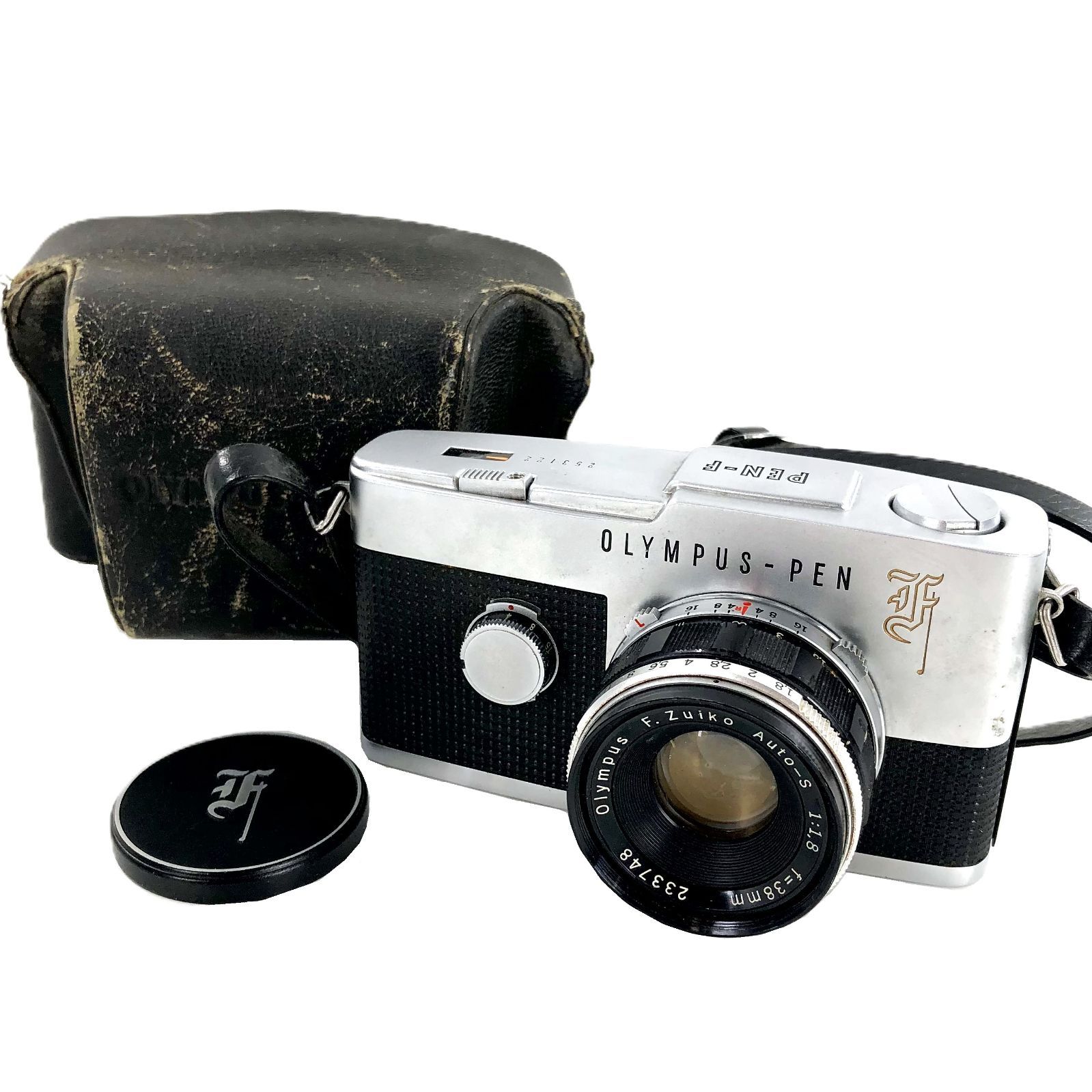 OLYMPUS オリンパス PEN-F レンズ Olympus F.Zuiko Auto-S 1:1.8 f